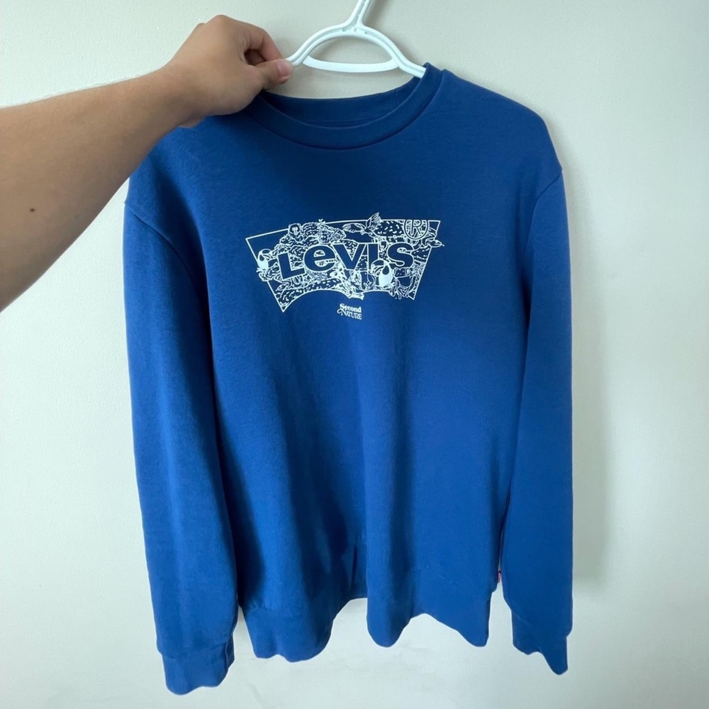 Levis Blue Sweatshirt
